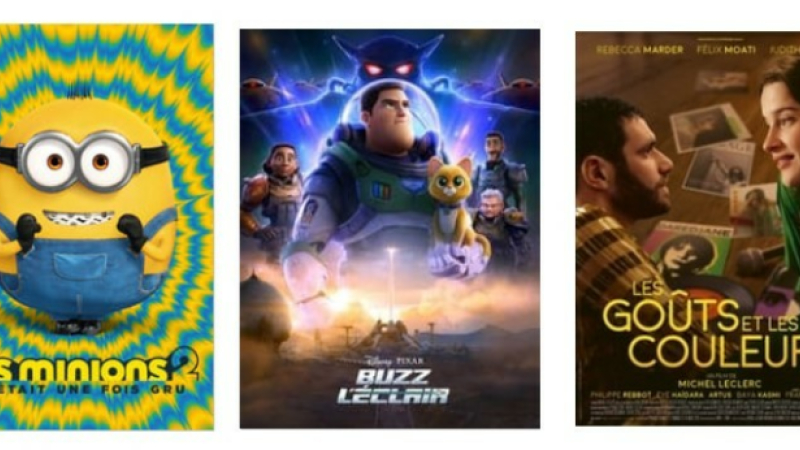 Deux films d'animation et une comédie au cinéma mercredi