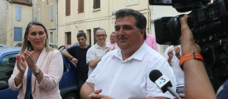 Les remerciements de David Taupiac et Carole Rolando