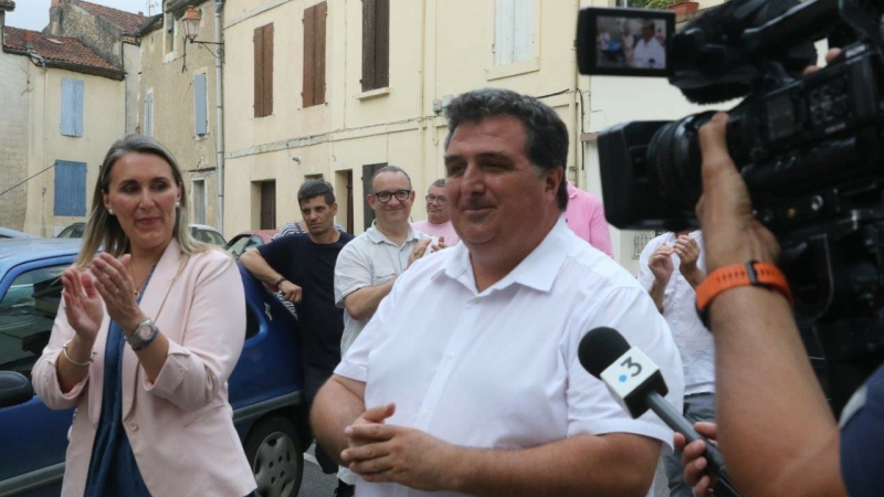 Les remerciements de David Taupiac et Carole Rolando