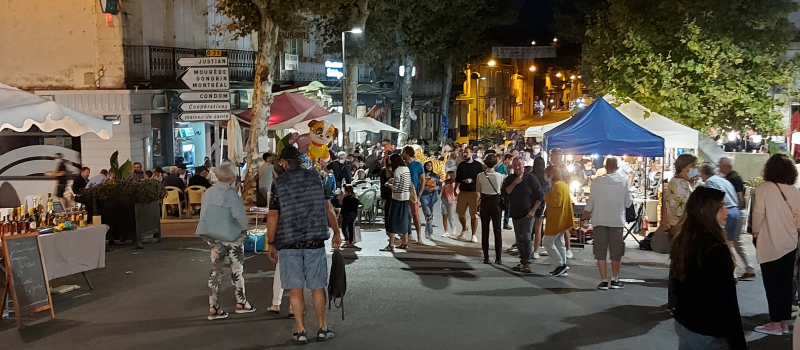 1er marché de nuit de l'été : circulation et stationnement modifiés