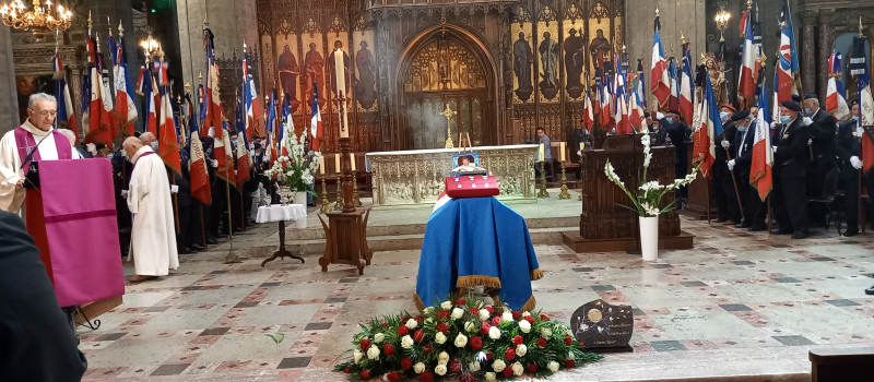 Hommage à Jean Capéran, président de la FNACA Gers
