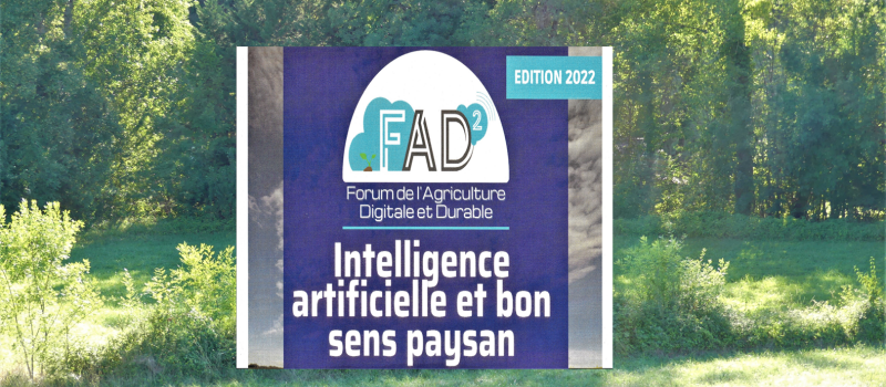 3 août: Forum de l'Agriculture digitale et durable