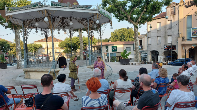 Quand l''histoire du Comte de Fezensac est contée aux Vicois...