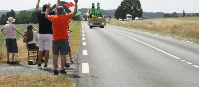 On attend le Tour....ou la caravane ?
