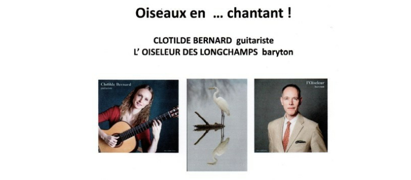 "Oiseaux en...chantant ! ", un concert lyrique à la chapelle de Las