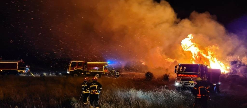Des pompiers gersois dans l'Hérault