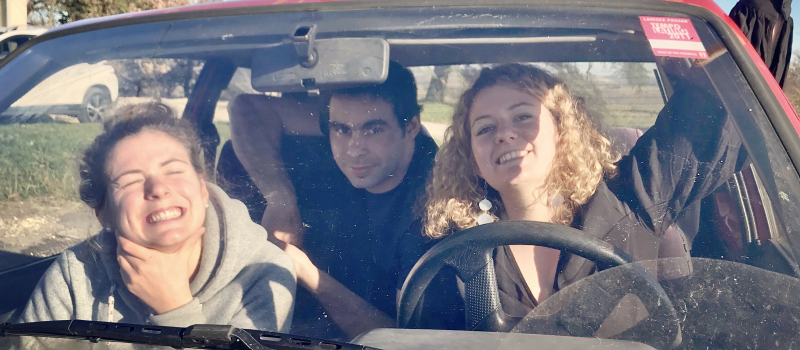 L'équipage vicois EUFASO au micro de DFM 930 mercredi !