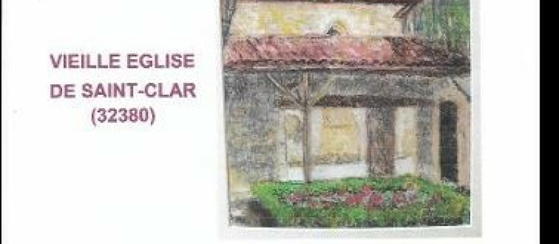 Exposition collective de peintures " La Saint-Claraise 2022 " à la Vieille Eglise