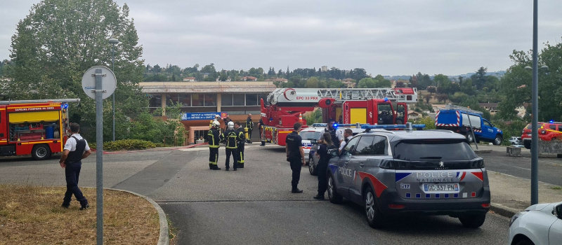 Alerte incendie à l'hôpital