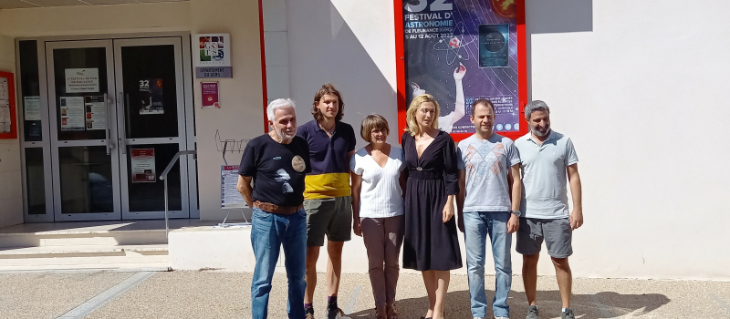 Julie Gayet, présidente du 1er festival du film de Fleurance