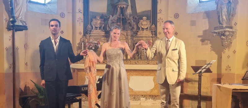 Mercredi, en la chapelle de Las, concert lyrique "Oiseaux...en chantant"