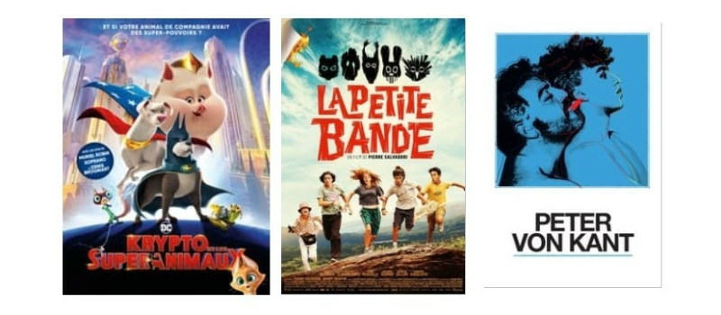 Deux films jeunesse et le dernier François Ozon mercredi au cinéma