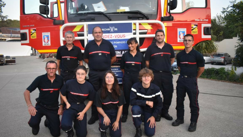 Le centre d’incendie et de secours recrute