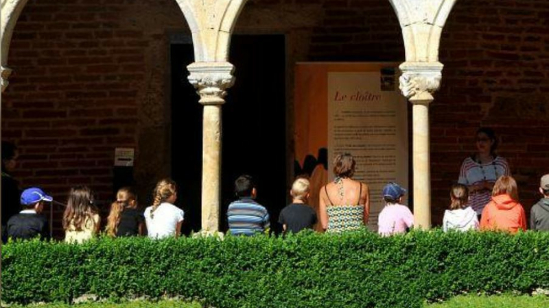 Les douces heures estivales à l'abbaye