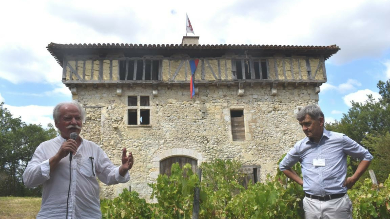 110 personnes visitent Luzanet, Sallepissan et Vieux Jaulin