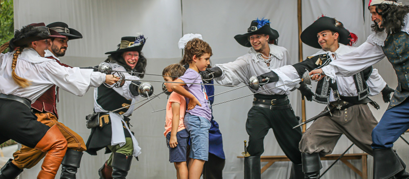 «Cyrano de Bergerac» par les «Lames sur Seine» au Festival d'Artagnan de Lupiac