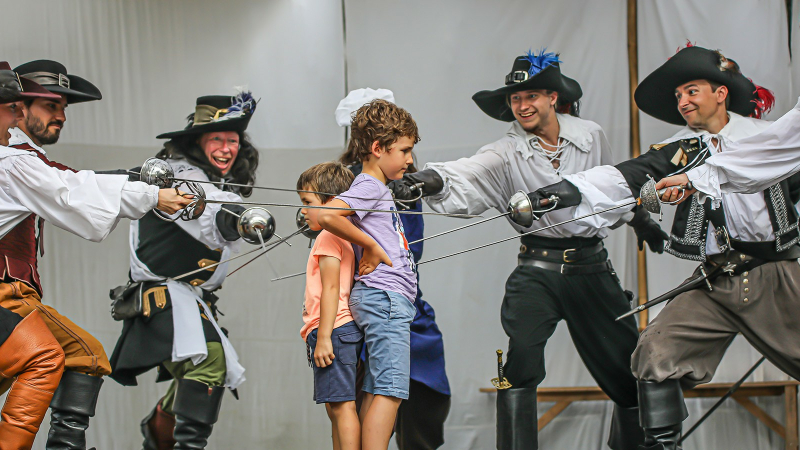 «Cyrano de Bergerac» par les «Lames sur Seine» au Festival d'Artagnan de Lupiac