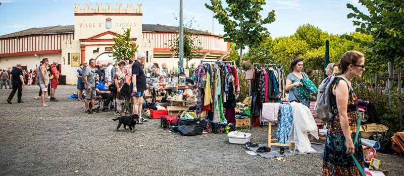 Vide-grenier très couru à Aignan