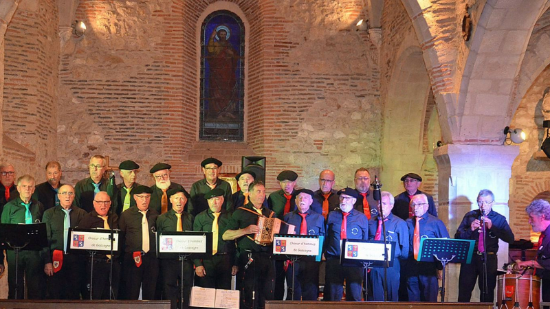 Le Chœur d’hommes de Gascogne est de retour