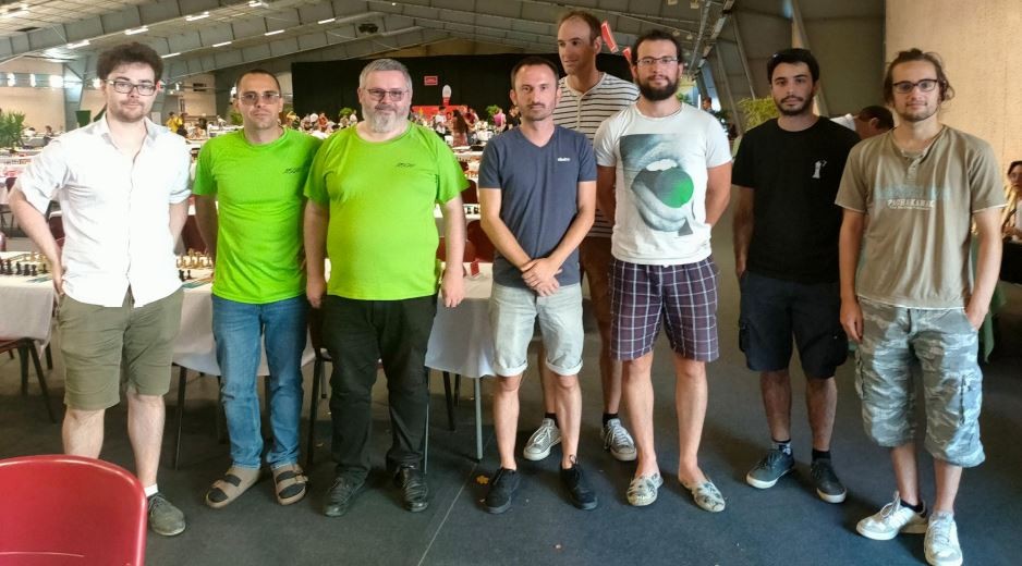 Les participants au championnat de France.