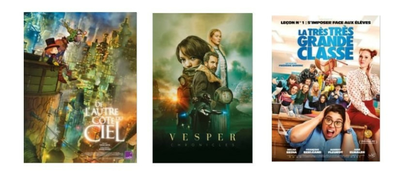 Animation, science-fiction et comédie au cinéma vendredi