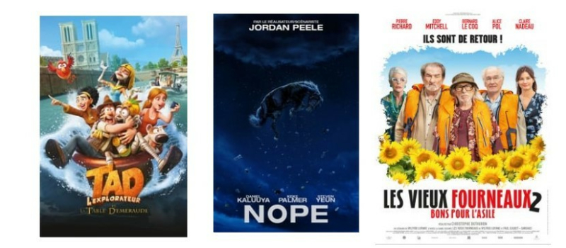 Animation, science-fiction et comédie au cinéma mercredi