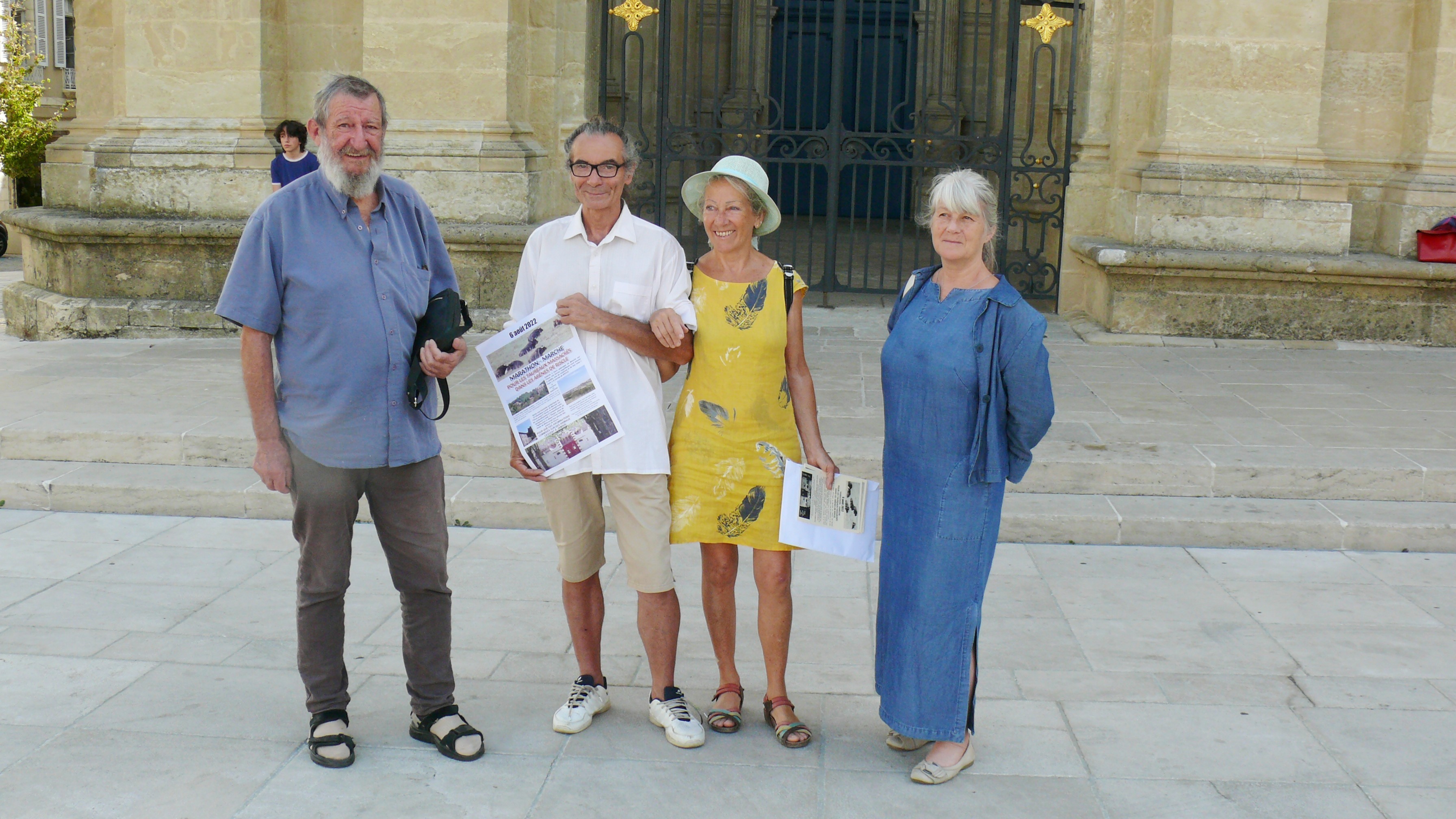 Roland Lané, Georges Nosella, Fanny Dubon ont participé à la conférence de presse