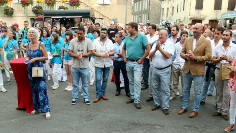 À l'ouverture des fêtes, les forcados ont été honorés