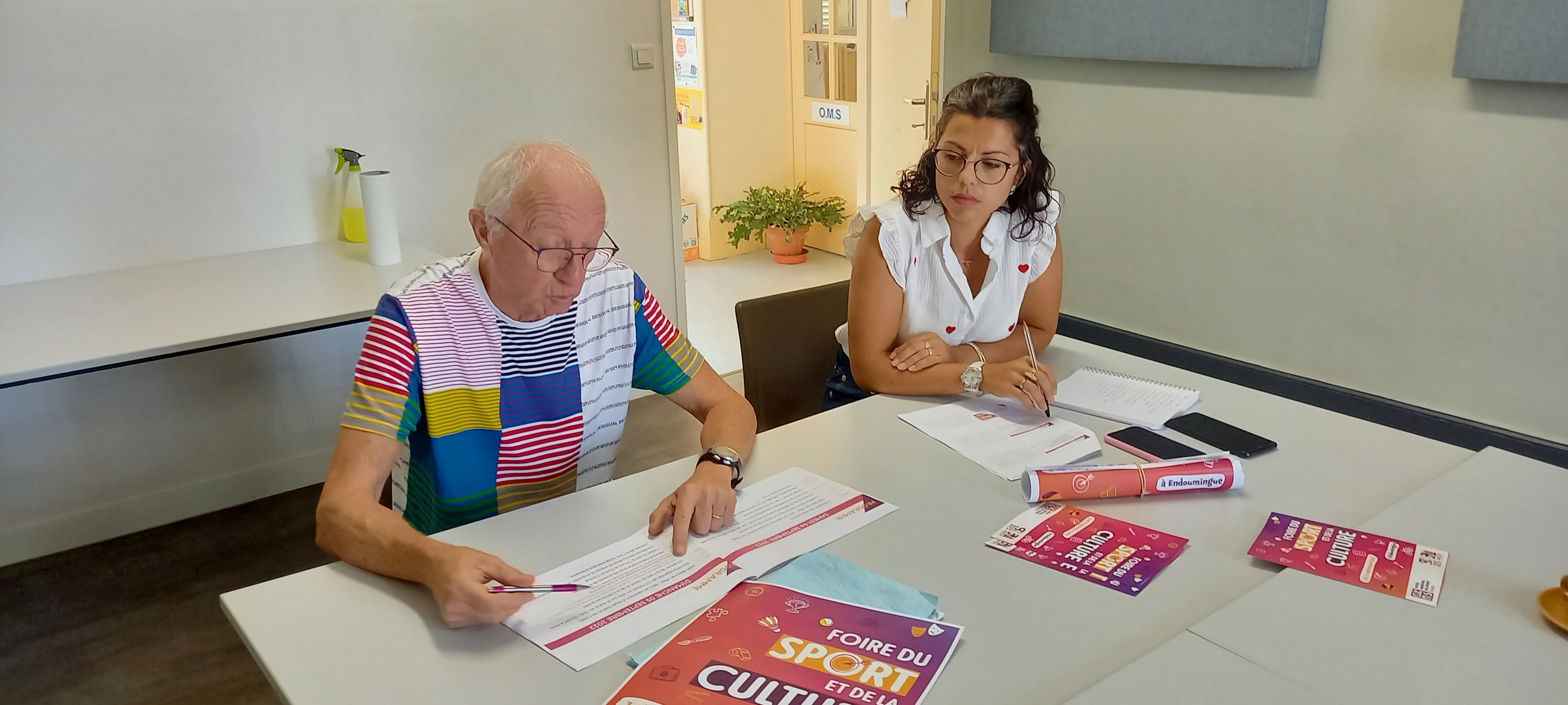 Le président, Alain Rozes, et la coordinatrice technique, Angélique Urizzi, ont présenté le programme de la 43e édition