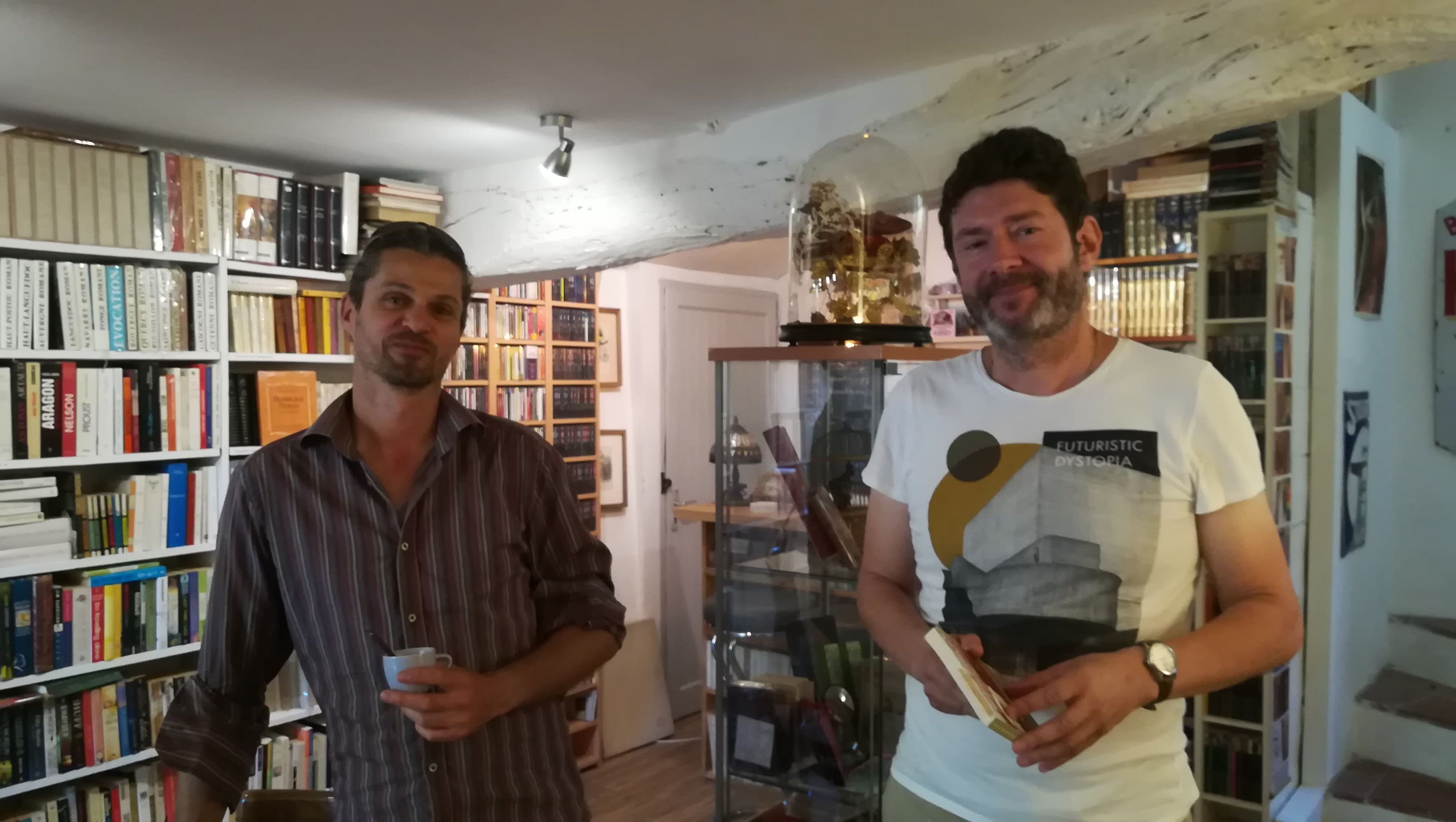 Yannick Collier et Christophe.