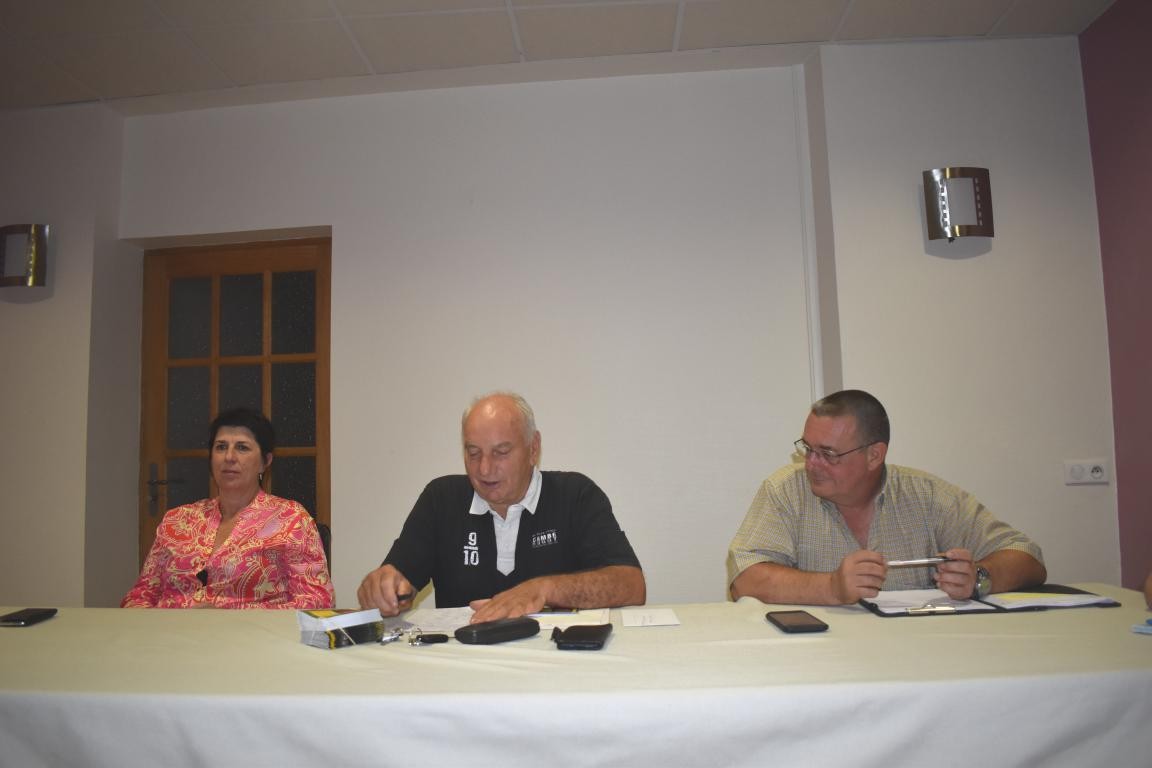 Isabelle Tintané, Joseph Florio et Jean-Marc Boulin