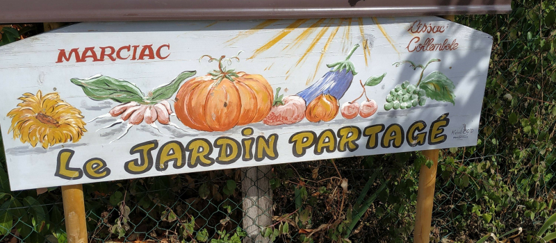 Marciac: les écoliers vont au Jardin Partagé (08/09/2022)