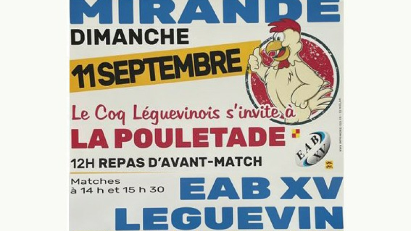 Première rencontre et repas d'avant match