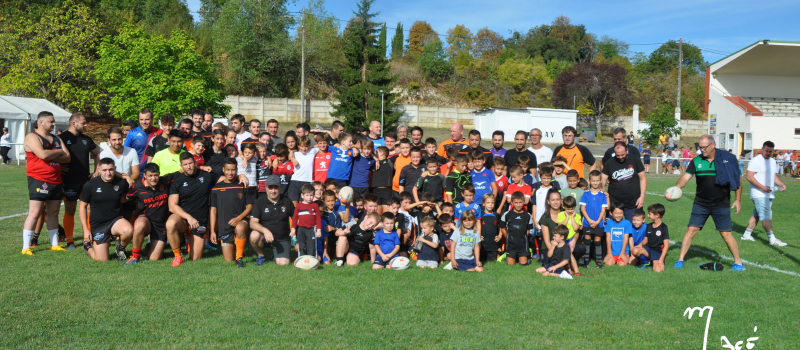 UAV Rugby : quand petits et grands partagent l'entraînement !