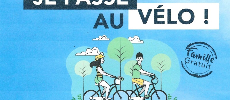 Je passe au vélo