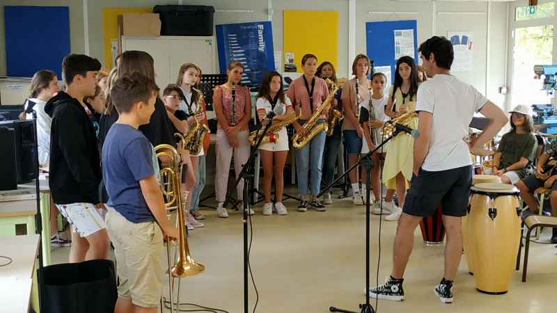 Collège Aretha franklin : l’Association « Voy Jazz » se réunit.
