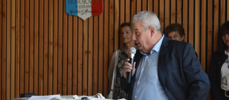 Gérard Luflade, maire honoraire, a exprimé sa reconnaissance