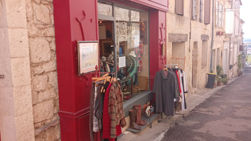 Une boutique éphémère: le Petit Grenier d'Amaury