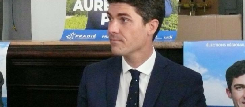 Aurélien Pradié se rend à Pavie