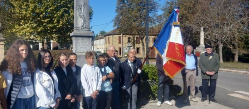 Un nouveau drapeau remis aux Anciens Combattants