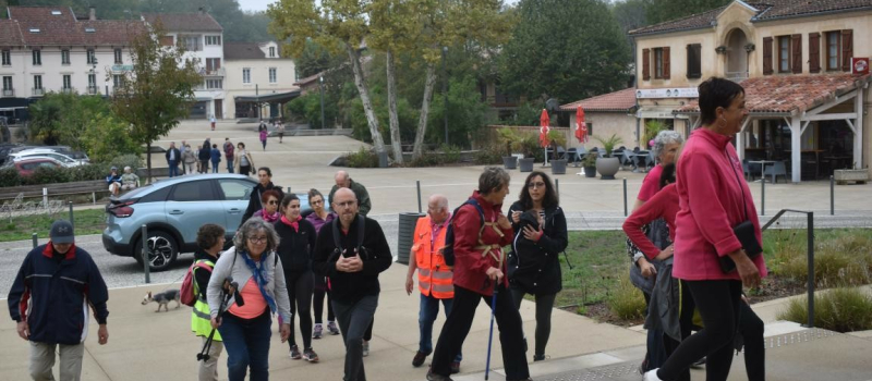 76 marcheurs pour Octobre Rose