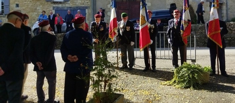 Les paras réunis autour de Saint-Michel