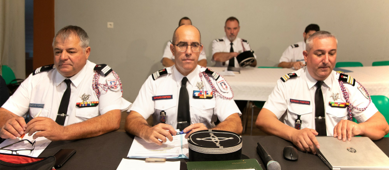 Le congrès de l'Union départementale des sapeurs-pompiers du Gers a eu lieu au Houga