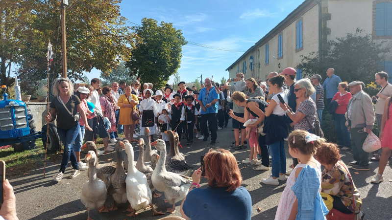 La foire aux oies de Riguepeu : une franche réussite cette année encore !