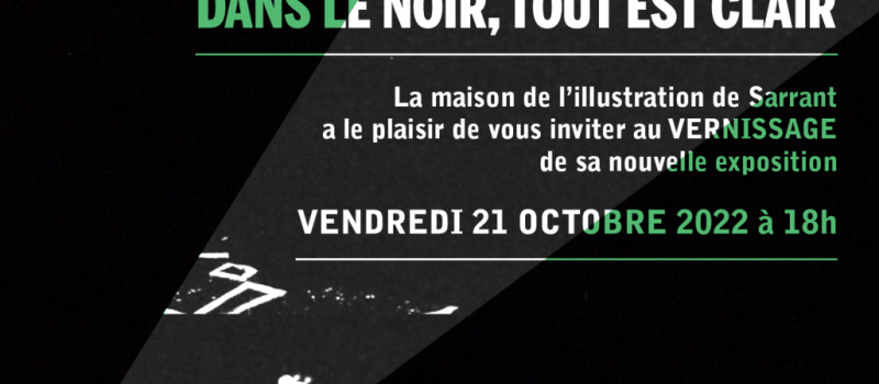 Vernissage à la Maison de l'Illustration de Sarrant.