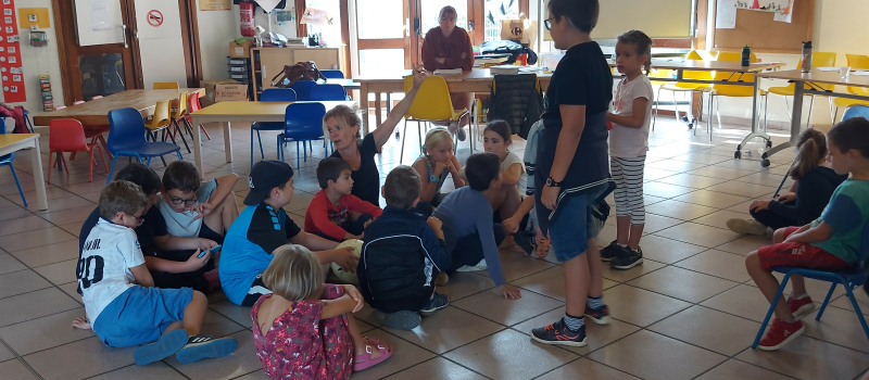"Silence on tourne ! " au Centre de Loisirs de Vic Accueil !