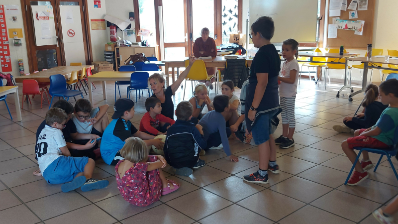 "Silence on tourne ! " au Centre de Loisirs de Vic Accueil !