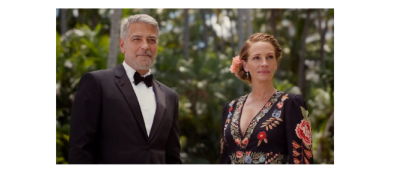 Julia Roberts et George Clooney au cinéma samedi soir dans "Ticket to paradise"  !