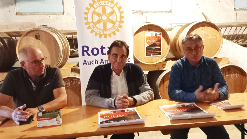 La "Polio Walk" aura lieu le dimanche 23 octobre au Grand Comté à Roquelaure