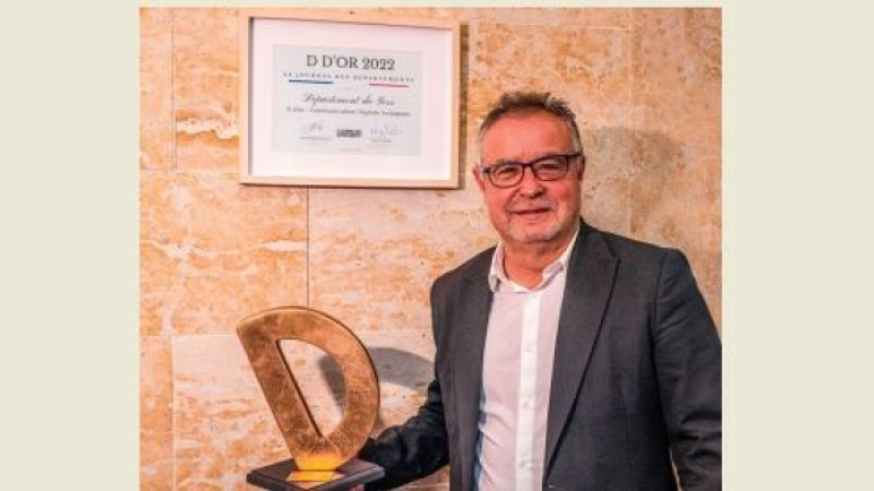 Le Département du Gers décroche le «D» d’Or pour sa communication digitale